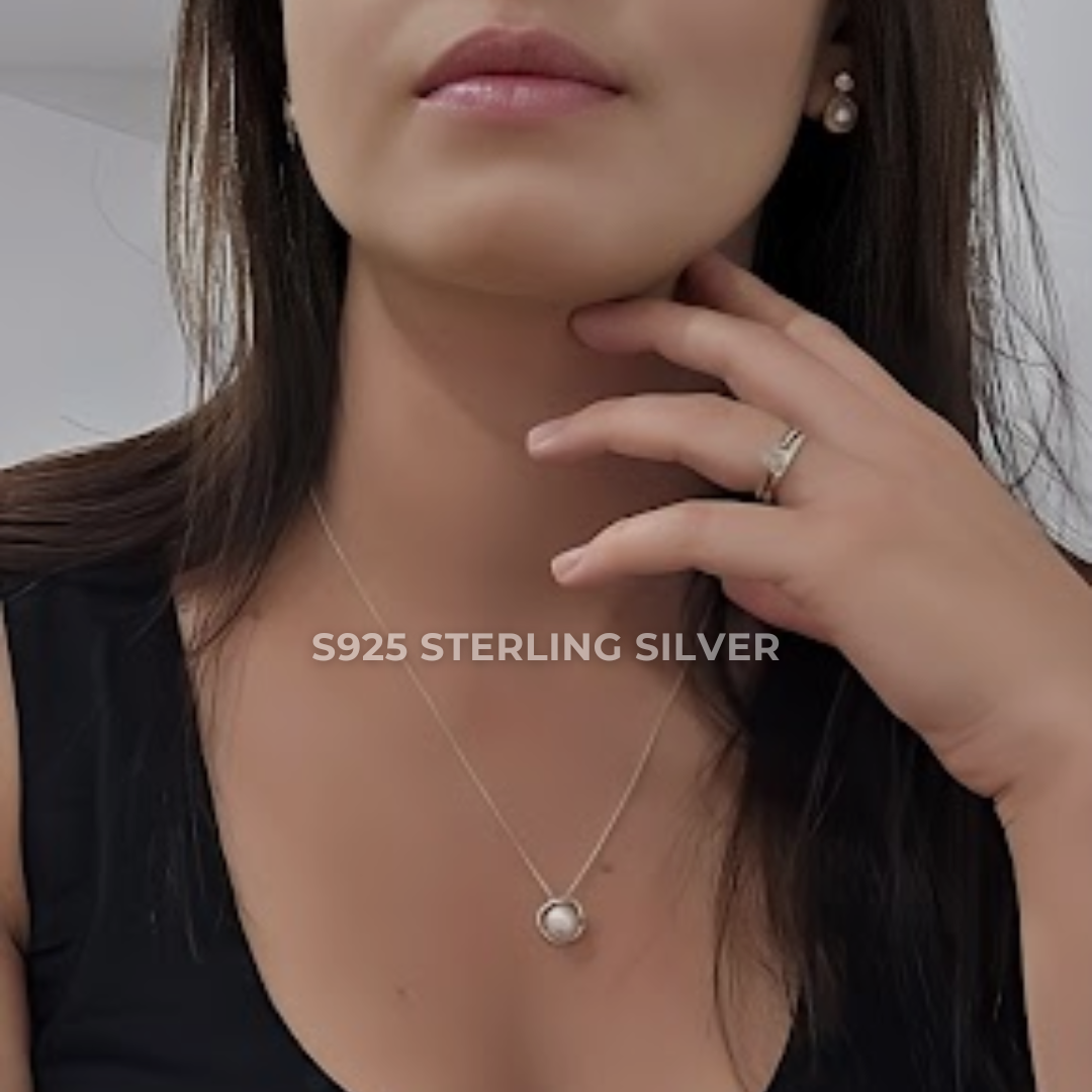 Jadra Lumina Necklace - S925 sterling Silver