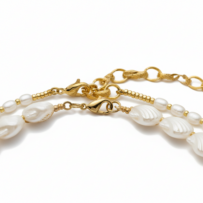 Set Nácar Marfil – Necklace with Matching Earrings free