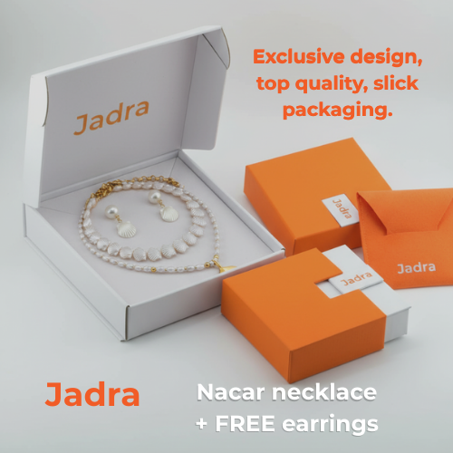 Set Nácar Marfil – Necklace with Matching Earrings free