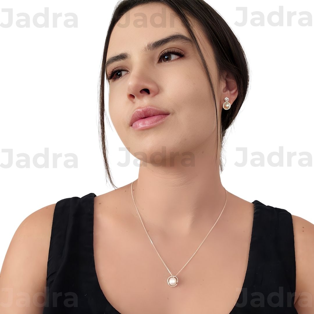 Jadra Lumina Necklace - S925 sterling Silver