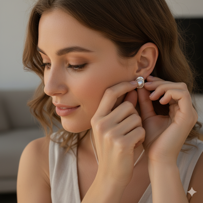 Lumina earrings - sterling silver s925